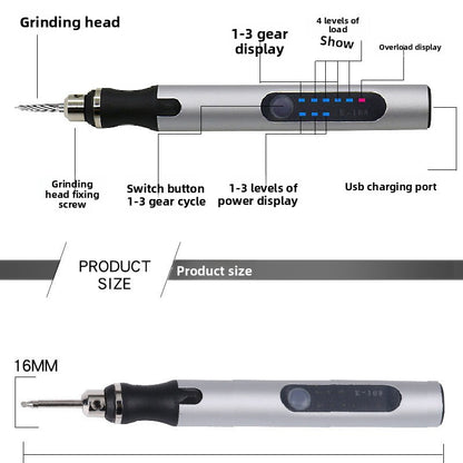 Electric Grinding Pen