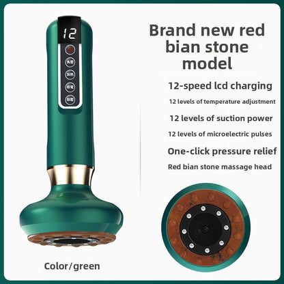 Electric Gua Sha Device with Heating & Cupping Functions