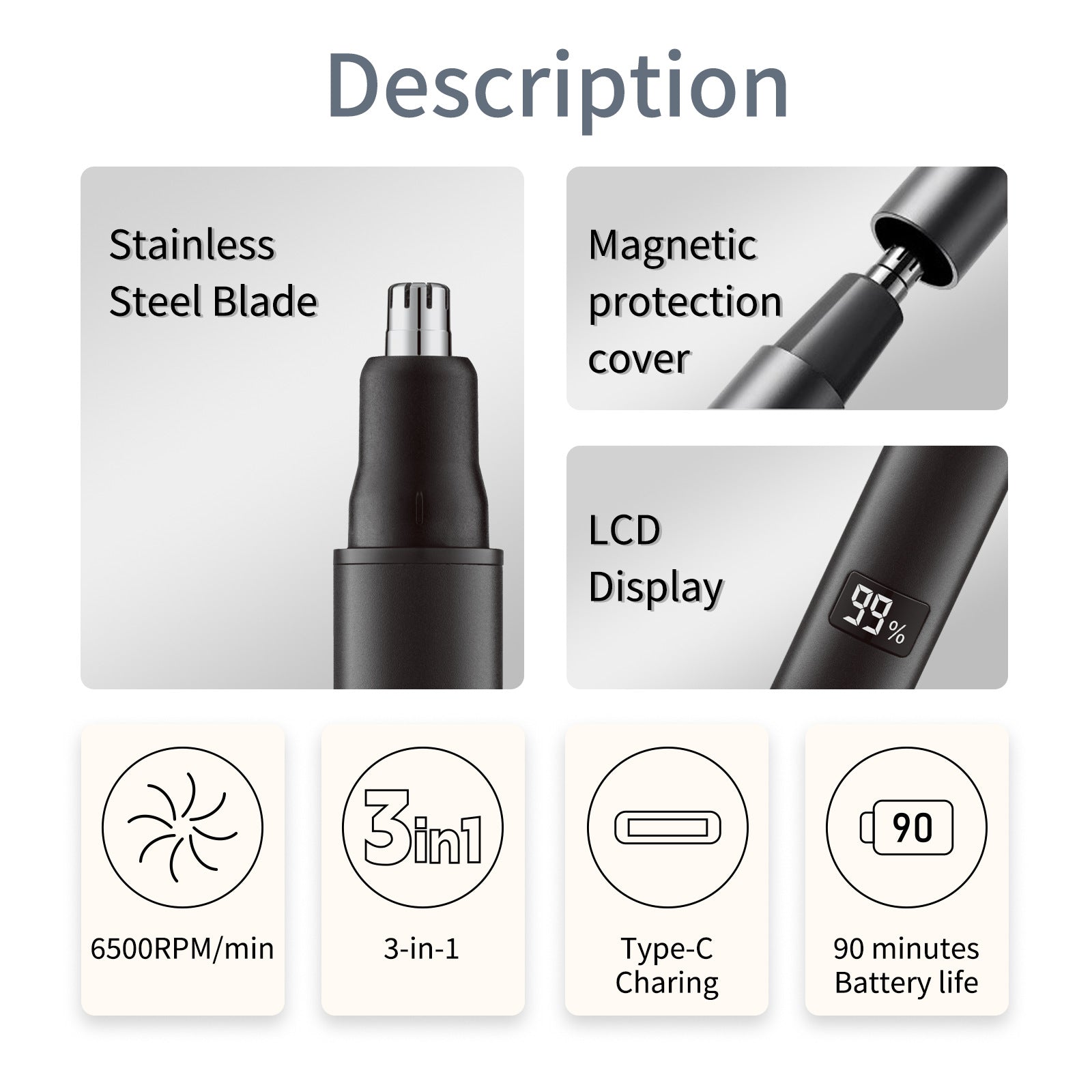 Electric hair clippers