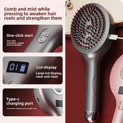 Aa003 spray head massage comb grey