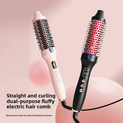 Electric Hair Curling Straightener Comb