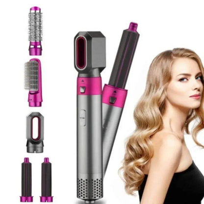 Electric Hair Dryer with Curling Iron