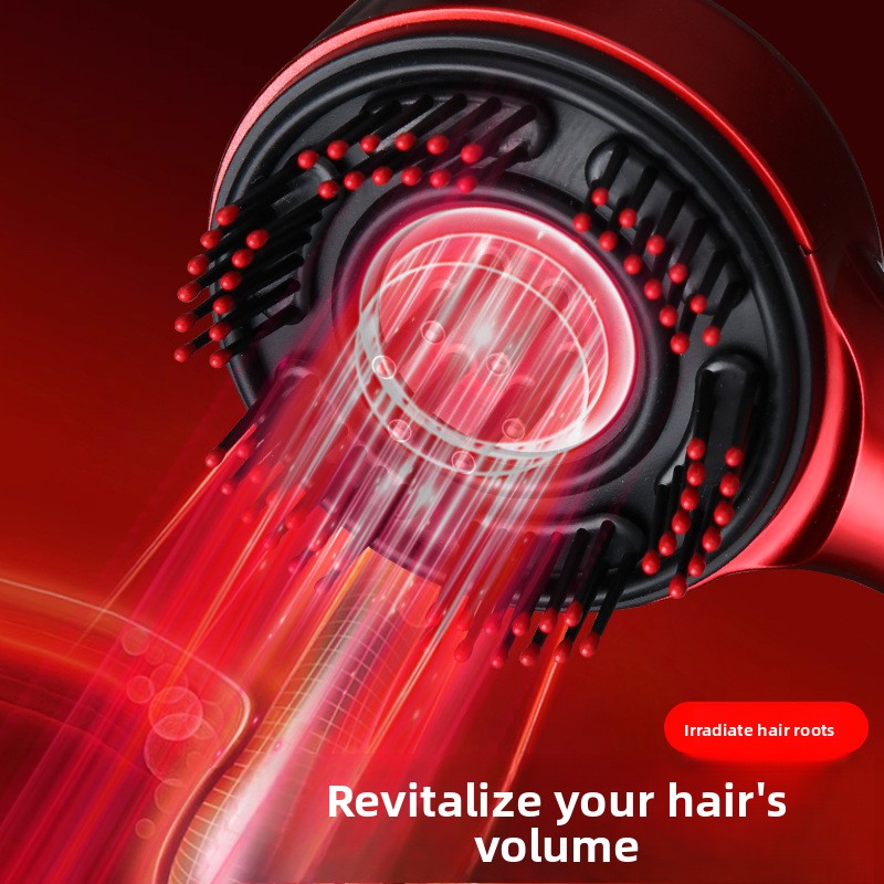 Electric Hair Growth Massage Comb with Red Light Therapy