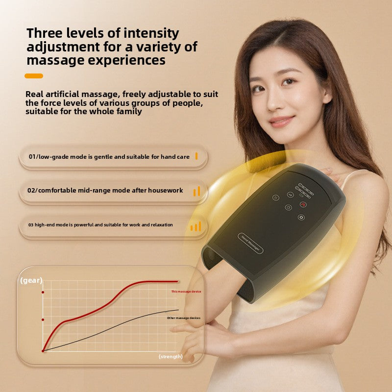Electric Hand Massager with Heat Therapy