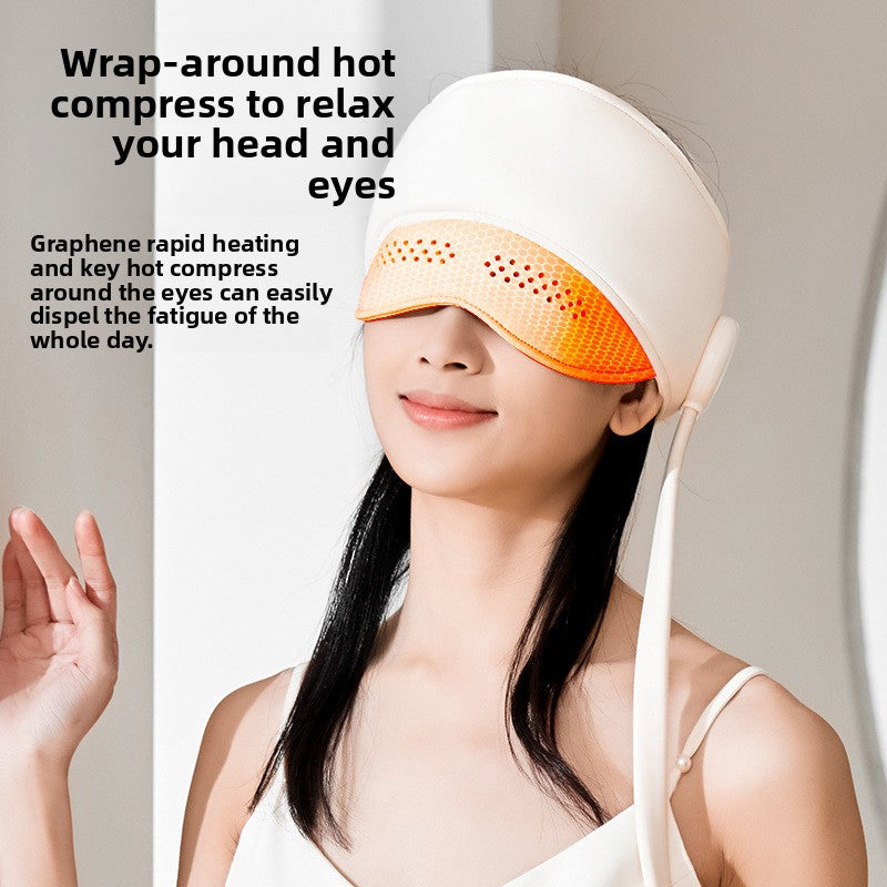 Electric Head Massager with Heat Therapy