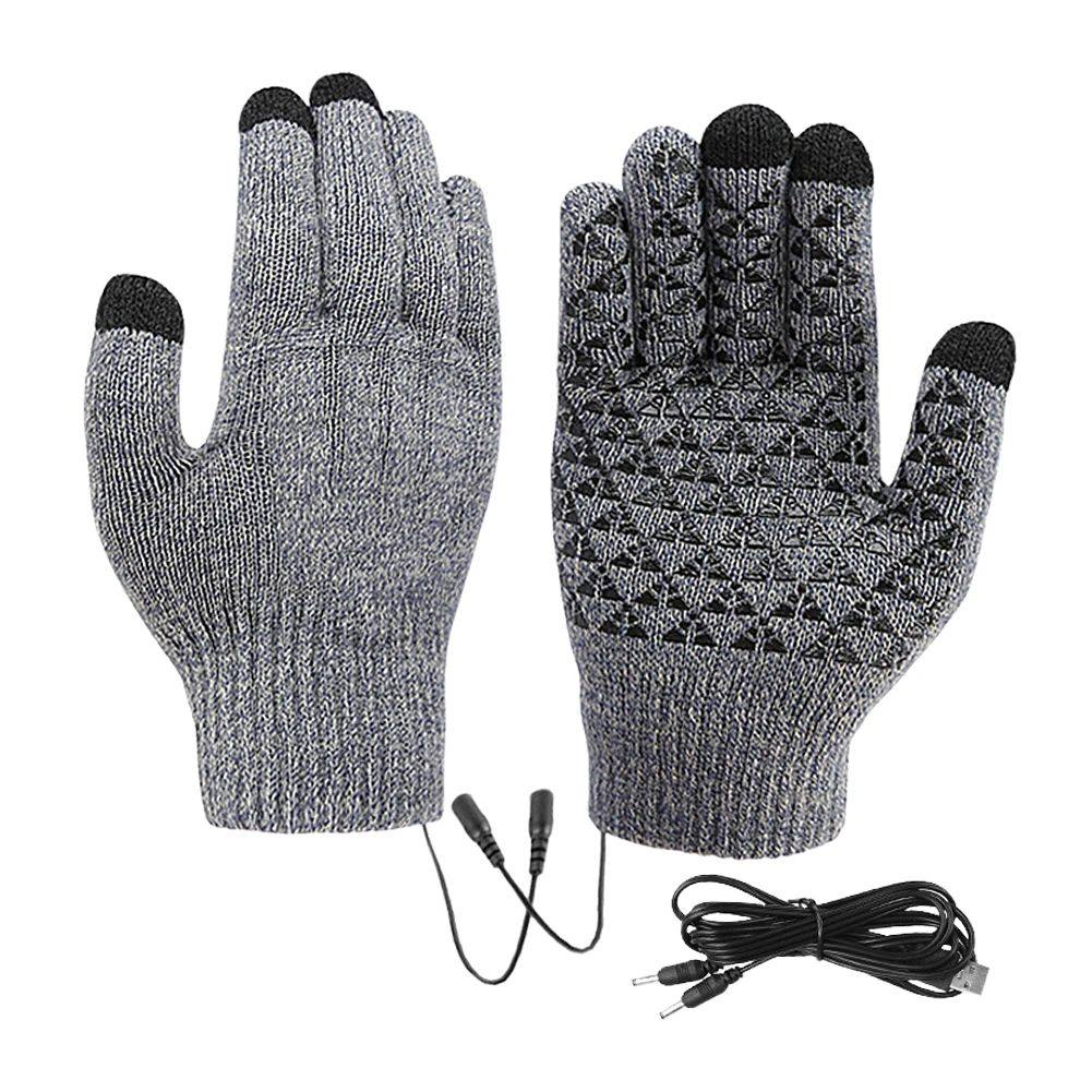 Electric Heated Gloves Touch Screen Outdoor Riding Skiing Mi