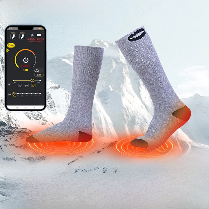 Electric Heated Socks for Winter Sports