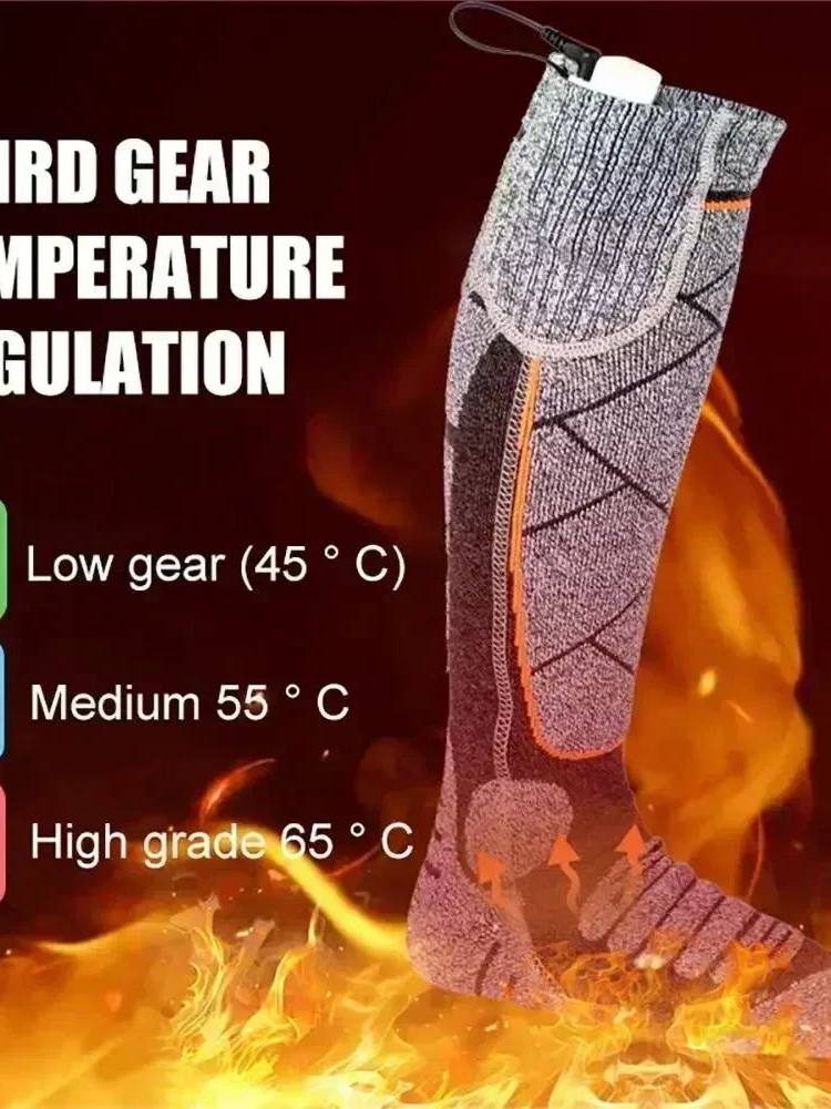 Electric Heated Thermal Socks
