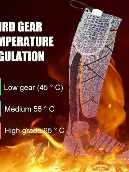 Electric Heated Thermal Socks