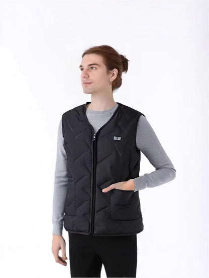 Electric heated vest
