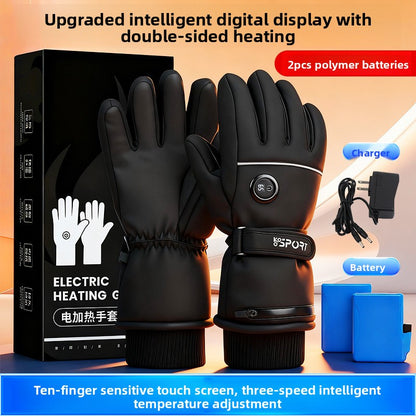 Electric Heated Winter Gloves with USB Charging