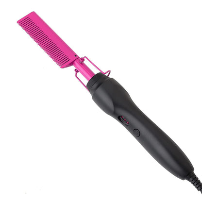 Electric Heating Copper Comb Hair Straightener