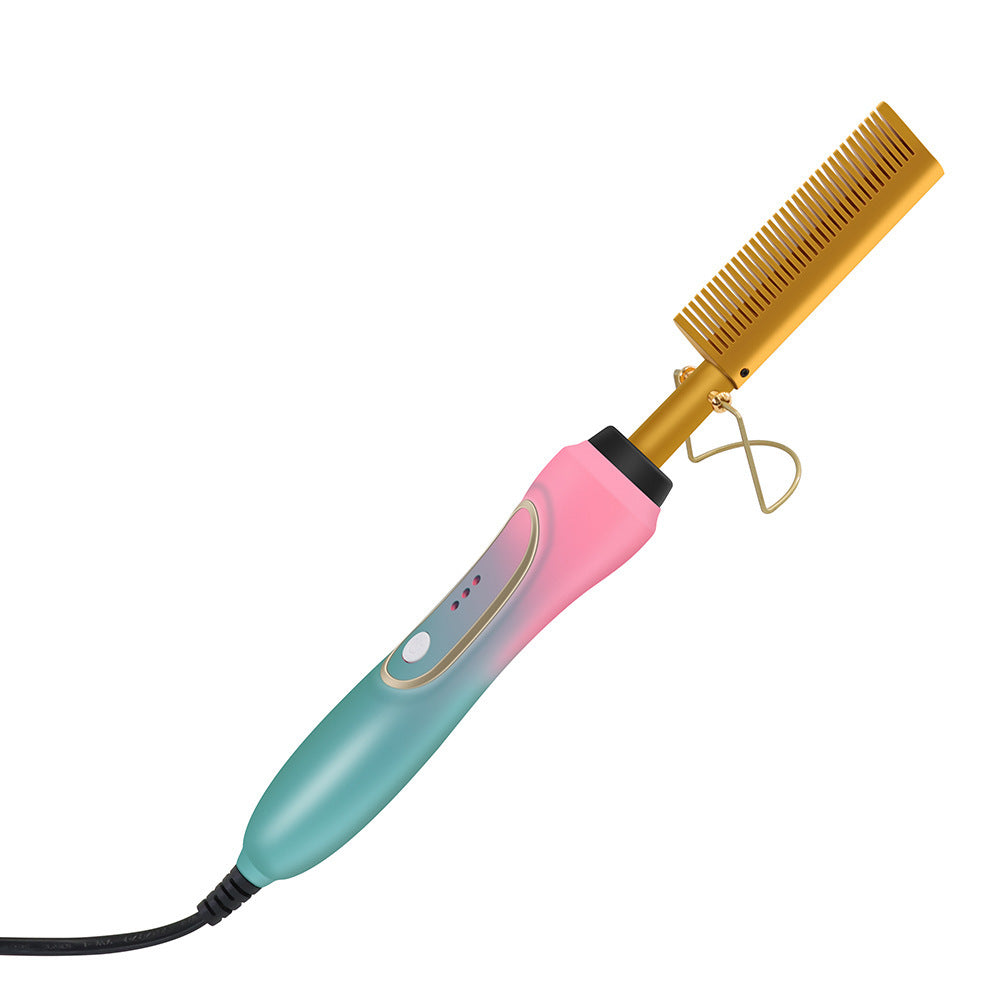 Electric Heating Copper Comb Hair Straightener