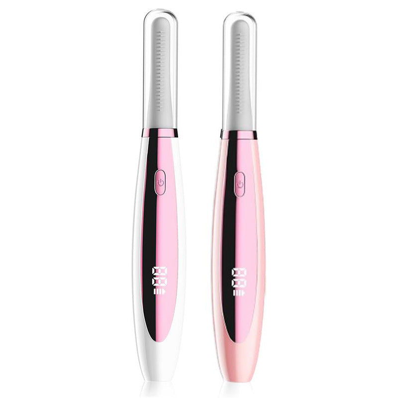 Electric heating eyelash curler