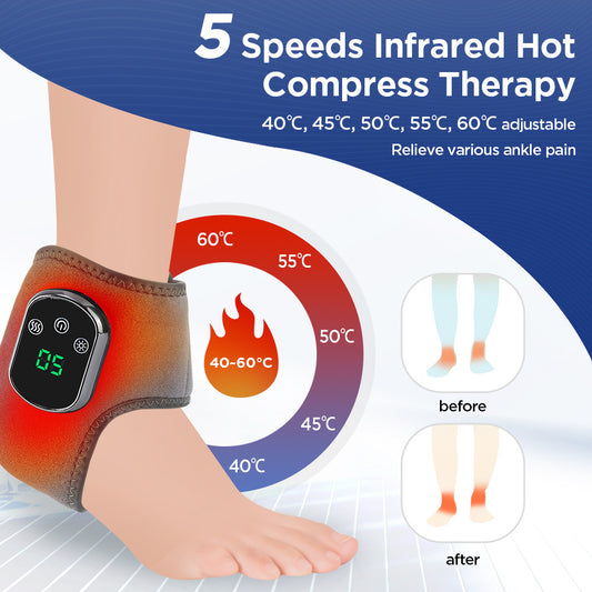 Electric Heating Foot Massager