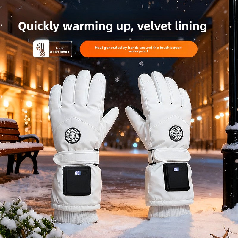 Electric heating gloves