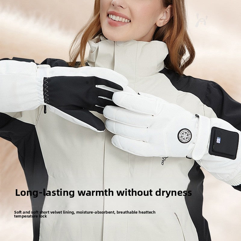Electric heating gloves