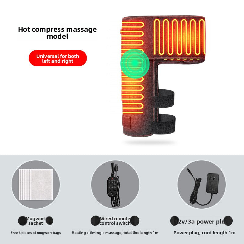 Electric Heating Hip Belt with Massage Function