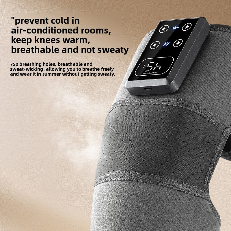 Electric heating joint massager for knees