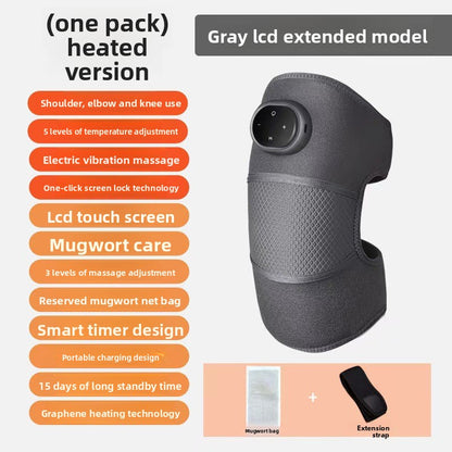 Electric heating knee guard knee massager