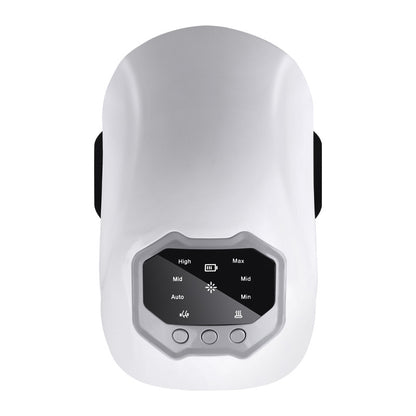 Electric heating massage device