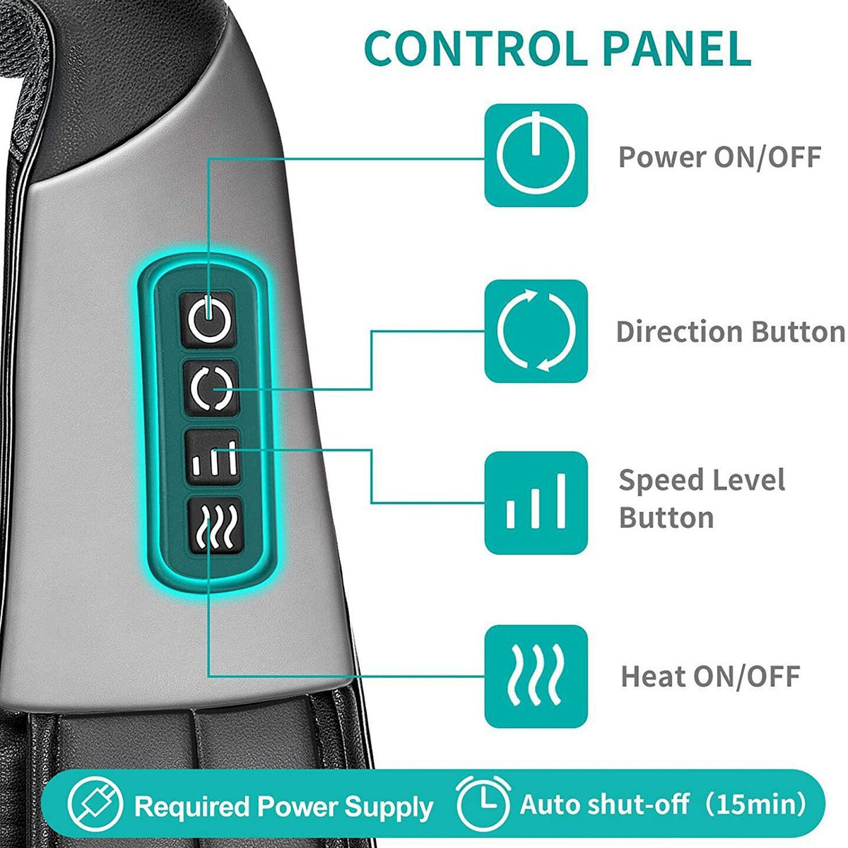 Electric Heating Massage Shawl