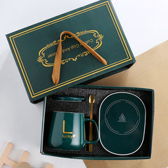 Green coaster gift box