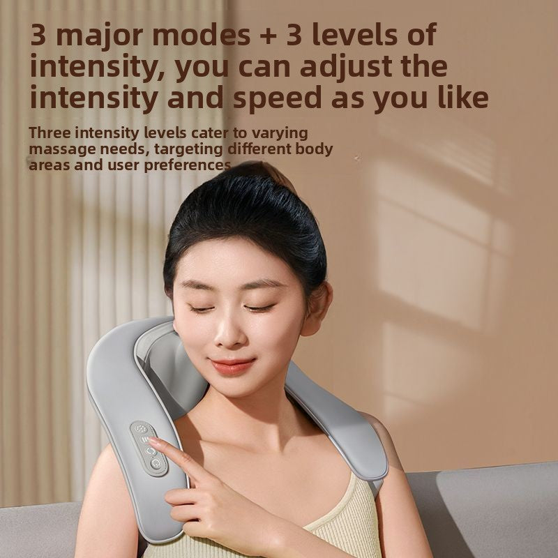 Electric Heating Neck Shoulder Massager