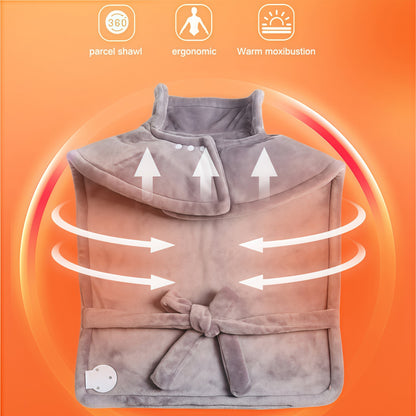 Electric Heating Shawl with Adjustable Temperature