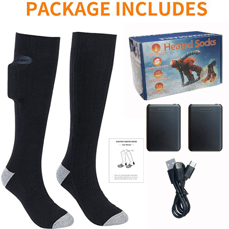 Electric heating socks