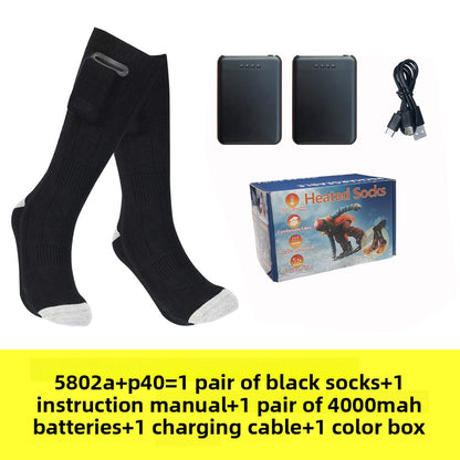 Electric heating socks