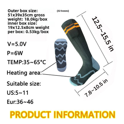 Electric Heating Socks