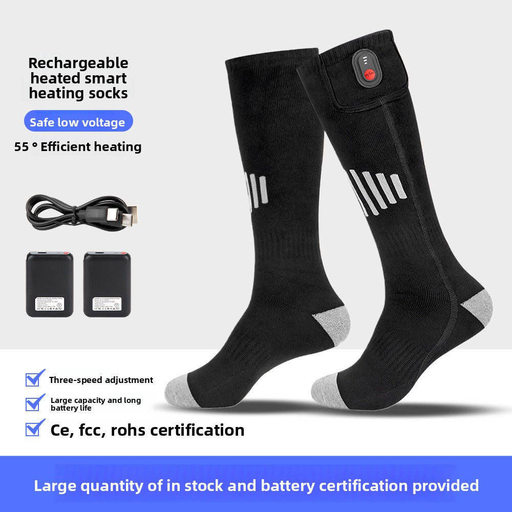 Electric Heating Socks with Adjustable Temperature