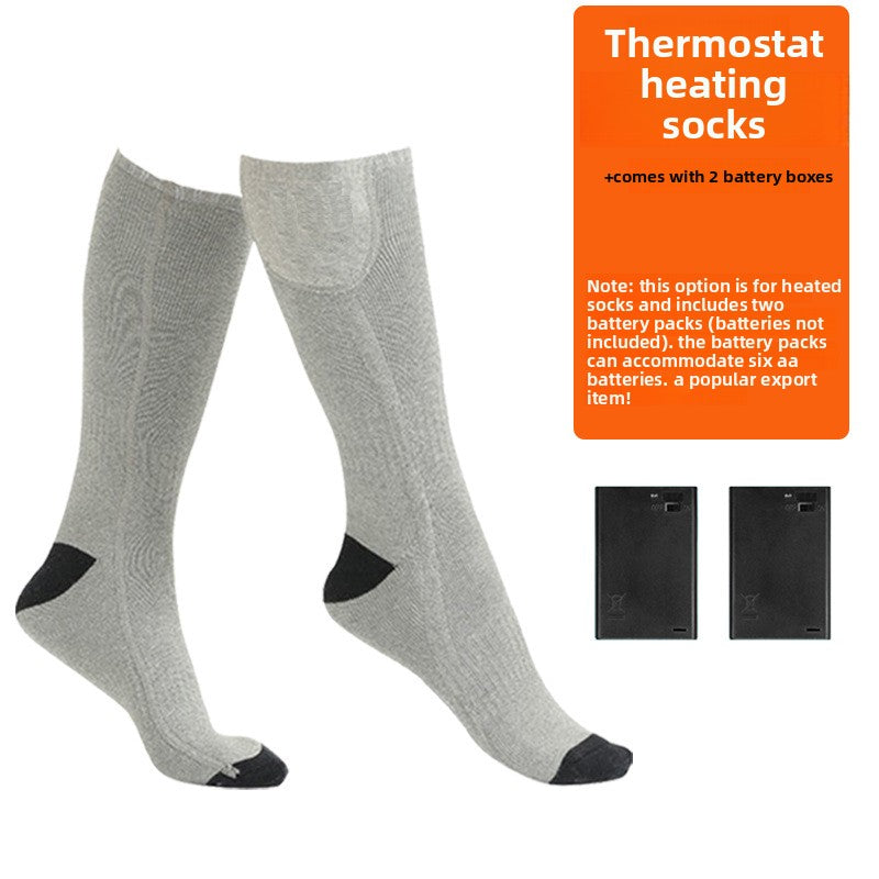Electric Heating Socks with Adjustable Temperature