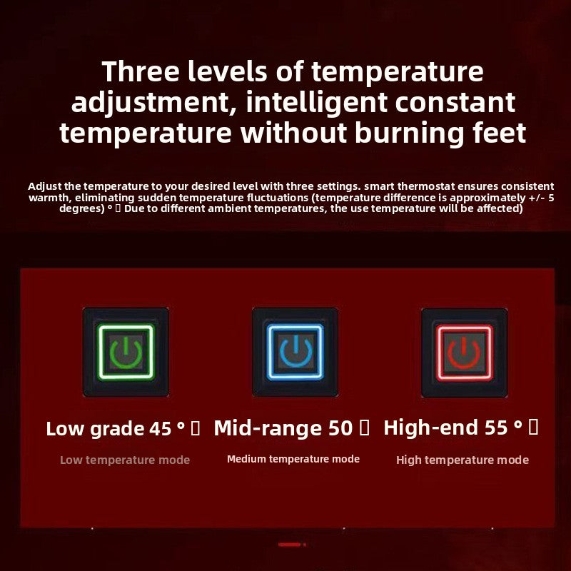 Electric Heating Socks with Adjustable Temperature
