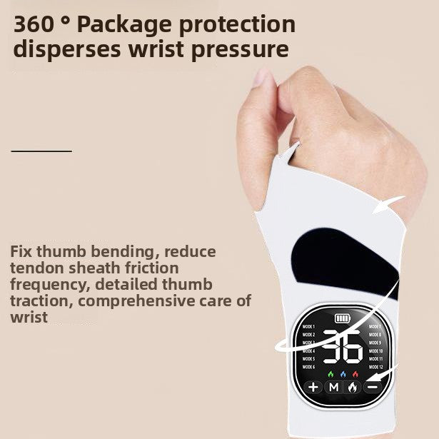 Electric Heating Wrist Massager with Multiple Modes