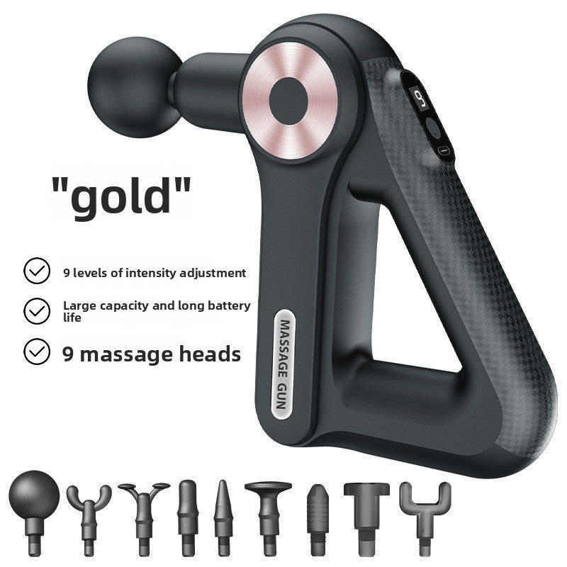 Electric impact triangular fascia gun