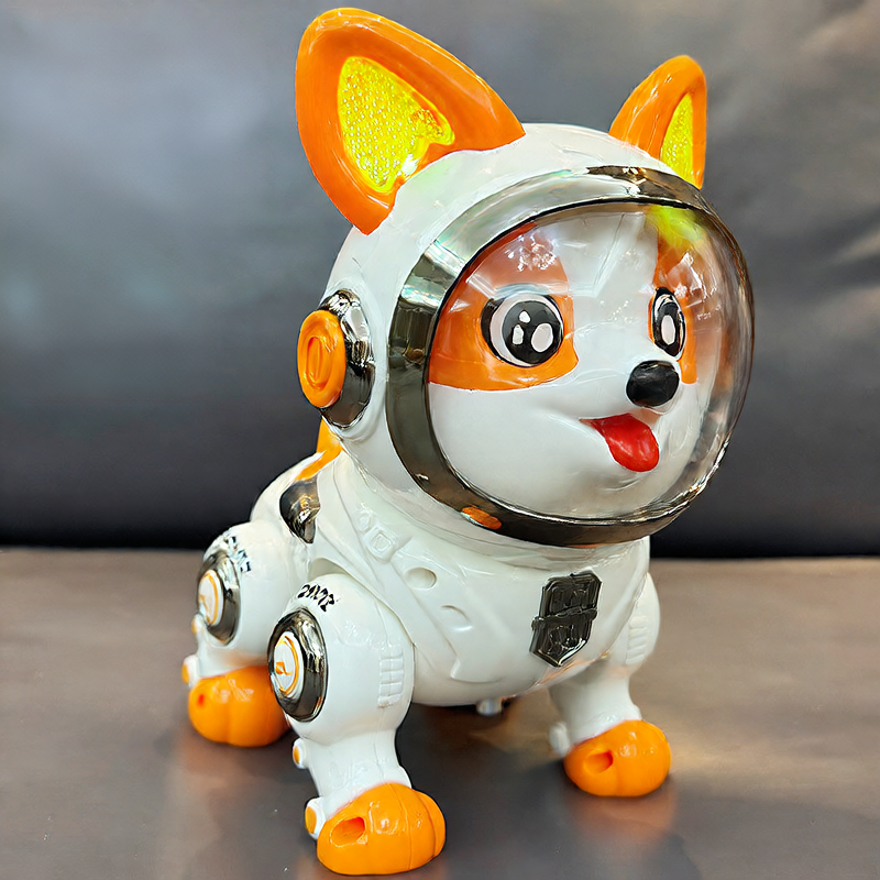 Electric intelligent robot dog children's toy