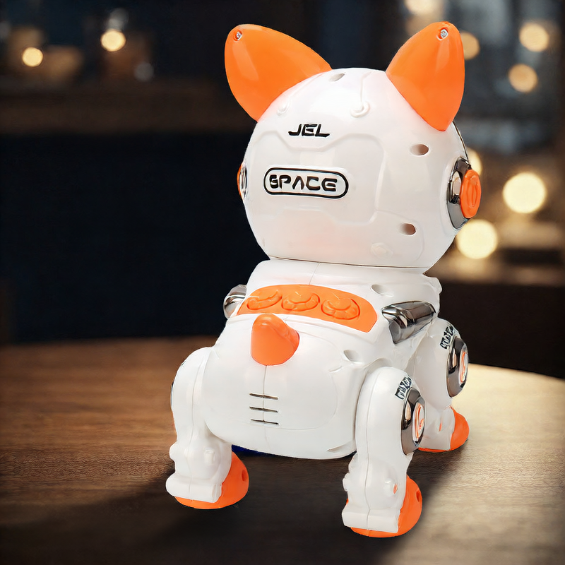 Electric intelligent robot dog children's toy