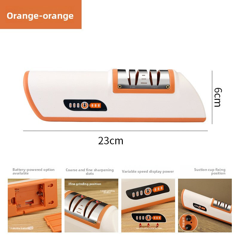Electric knife sharpener