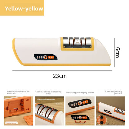 Electric knife sharpener