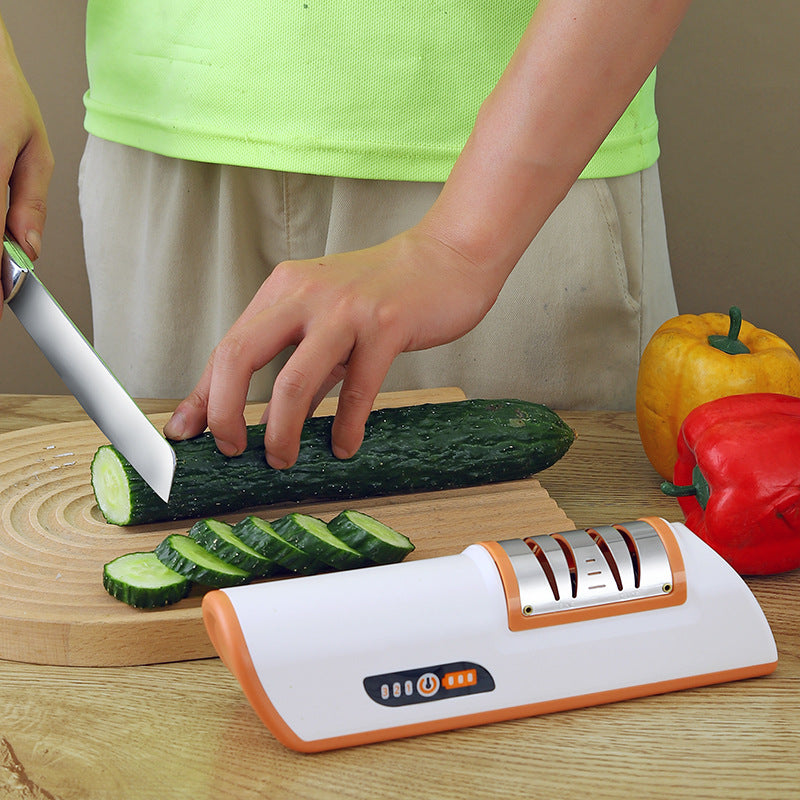 Electric knife sharpener