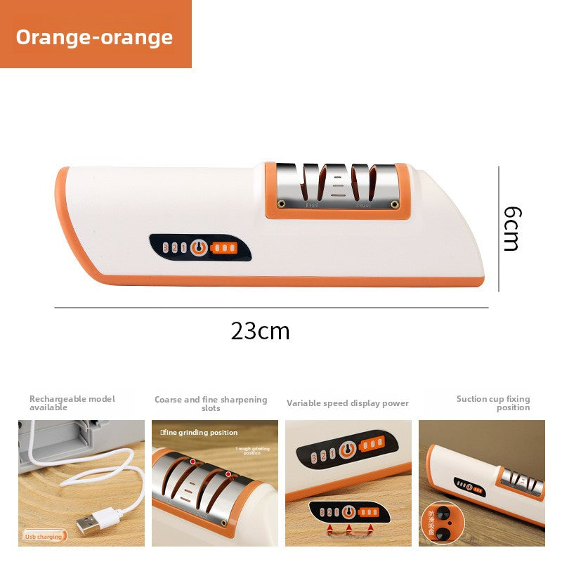 Electric knife sharpener