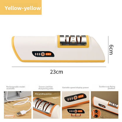 Electric knife sharpener