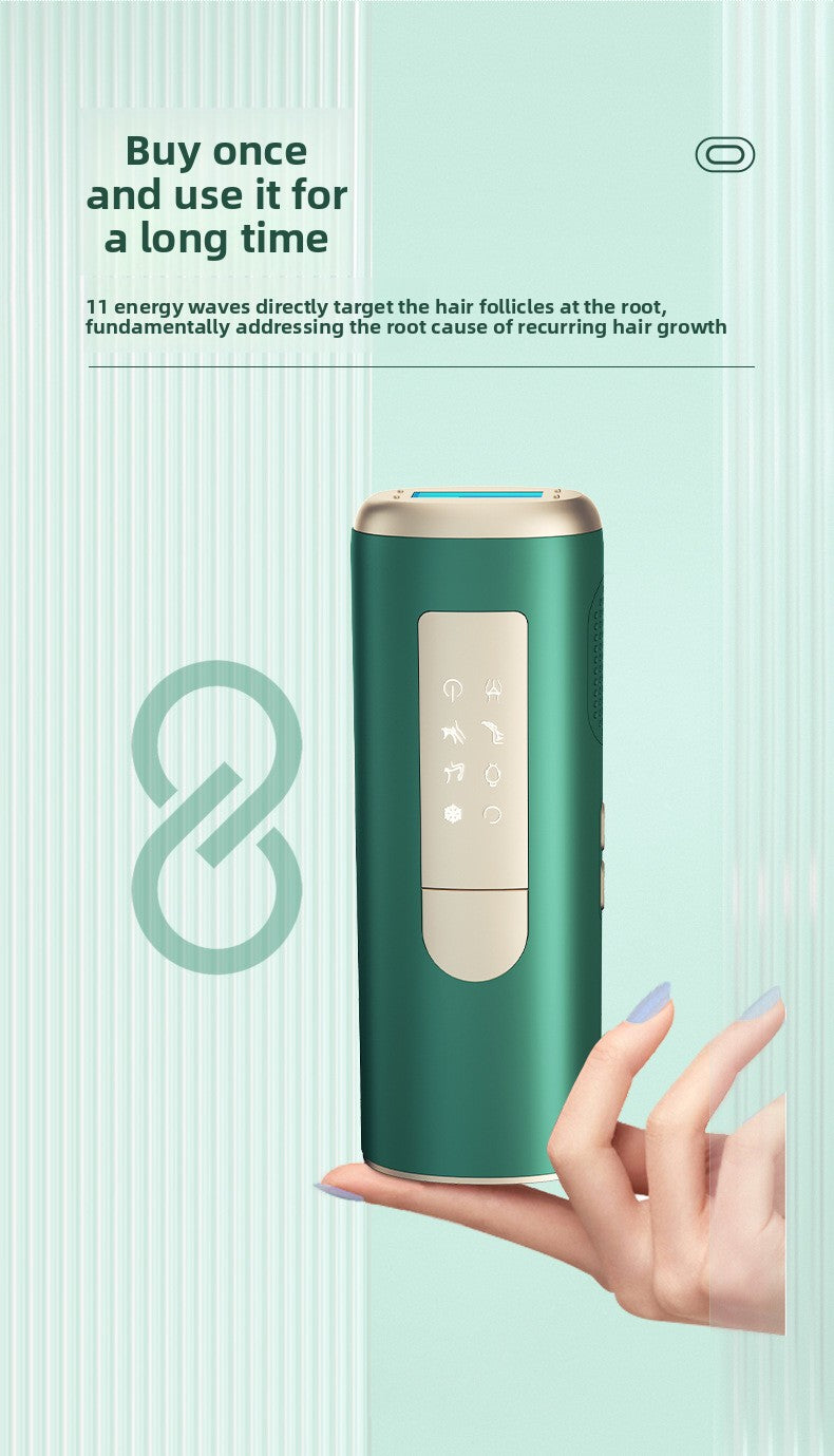Electric laser hair removal device