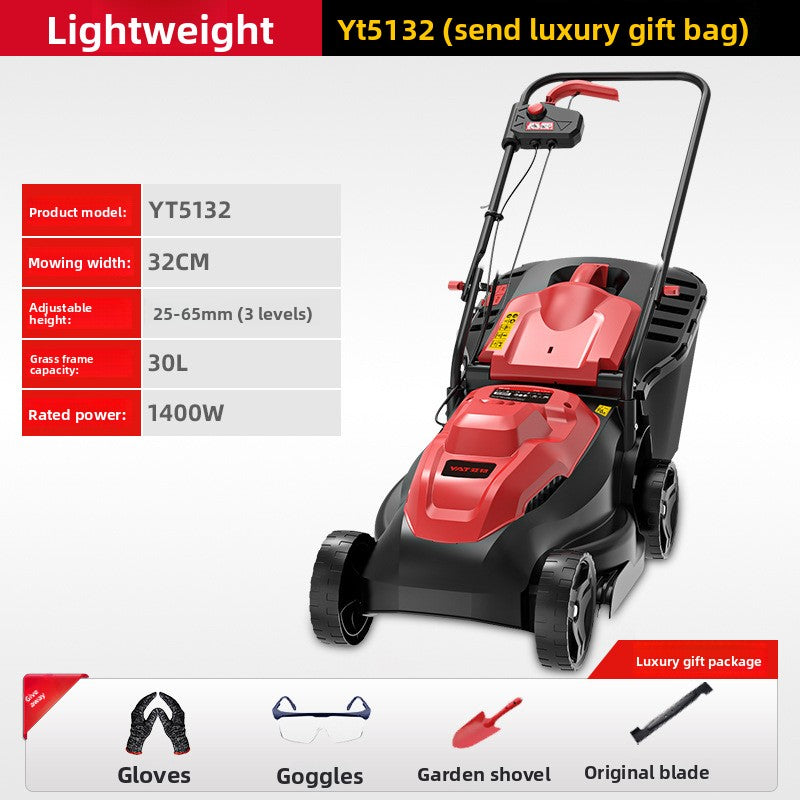 Electric Lawn Mower Garden Trimmer