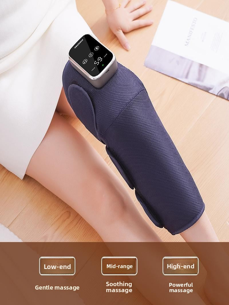 Electric Leg Massager with Vibration and Heat Therapy