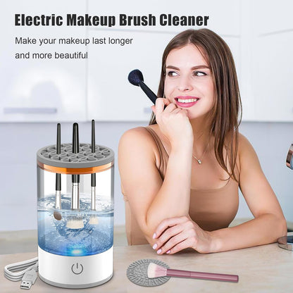 Electric makeup brush