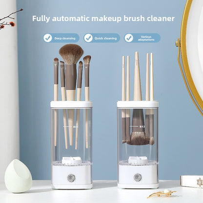 Electric makeup tool cleaner