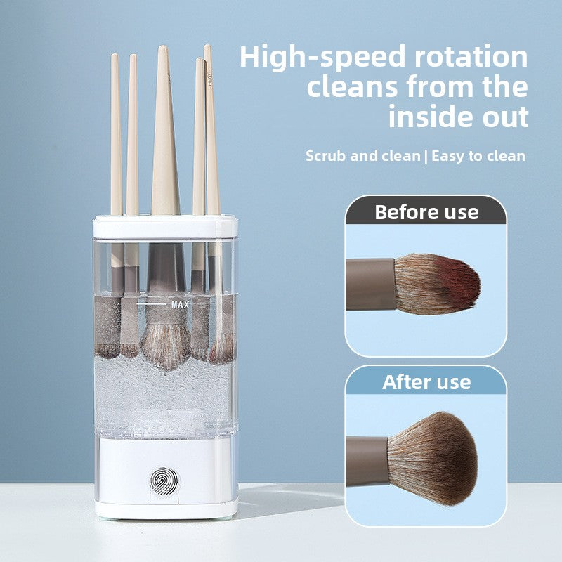 Electric makeup tool cleaner